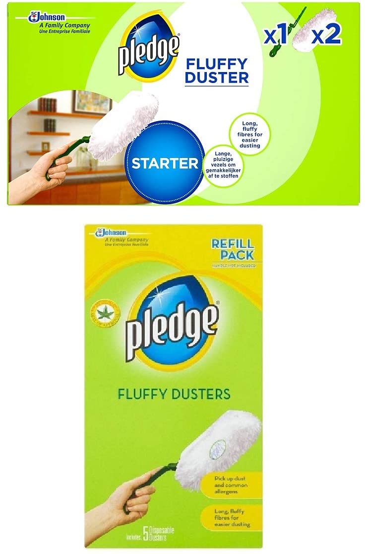 Pledge Fluffy Duster + Fluffy Duster Refills – BigaMart