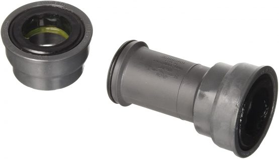 Shimano SM-BB71 Road Press Fit Bottom Bracket with Inner Cover - Black, 70-118 mm