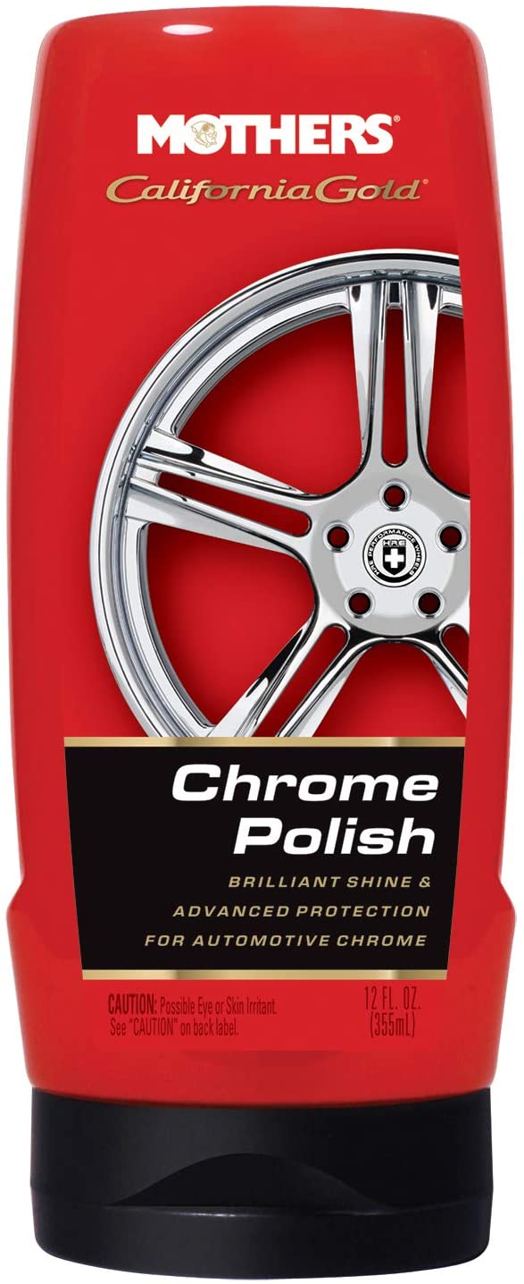 MOTHERS 05212 California Gold Chrome Polish - 12 oz. Size: 12 oz., Model: 5212, Car & Vehicle Accessories/Parts