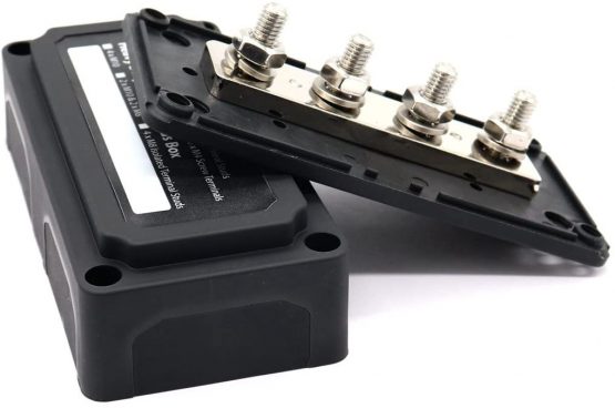 T Tocas 300A BusBar Box - Heavy-Duty Module Design Power Distribution Block with 4 x M8 Terminal Studs - Image 2
