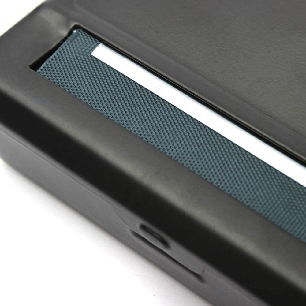 EKdirect Automatic Cigarette Rolling Machine 70mm Cigarette Portable Metal Box for Cigarette Rolling, Black - Image 4