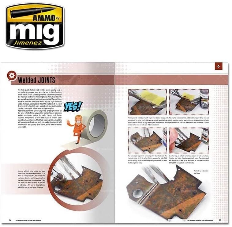 Ammo The Modeling Guide For Rust And Oxidation English, Multicolor, Large - Image 4