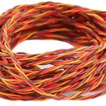 OliYin 32 feet 22AWG 60cores Twisted Servo Lead Servo Extended Cable Twisted Wire for Servo Extension