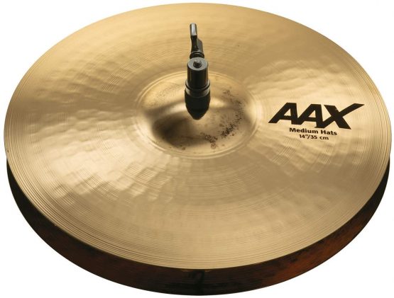 SABIAN 21402XCB - 14" AAX Medium Hats, Brilliant Finish - Image 2