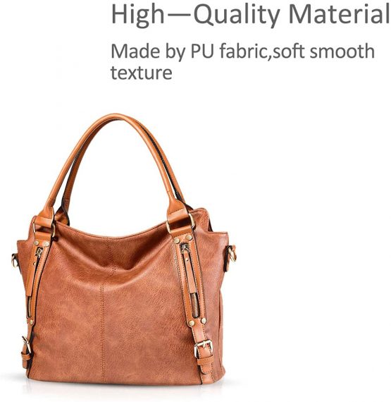 NICOLE & DORIS Woman Handbags Stylish Women Hobo Shoulder Bags large capacity crossbody bags PU leather - Image 3