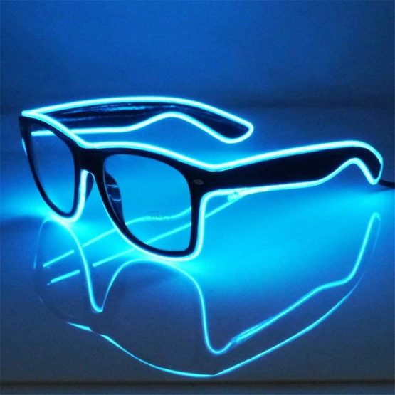 ERGEOB® Light Up El Wire Glasses for Party Bar Club LED Eye Glasses for Dance Festivals - Image 4