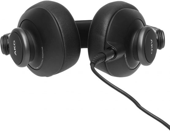 AKG K371 Studio Headphones, Over-Ear Closed-Back Design for Professional Performance, Lightweight and Foldable with 8 position hinges, Premium Isolating Earpads, Reinforced for AKG Durability - Image 4