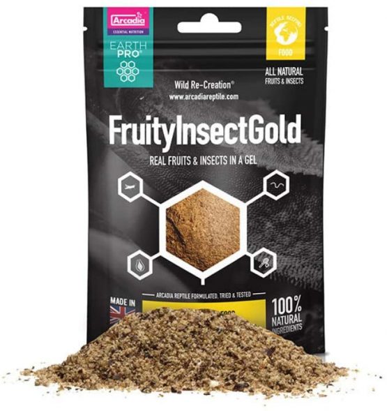 Arcadia Earth Pro Fruity Insect Gold, 50G, Pack of - Image 2