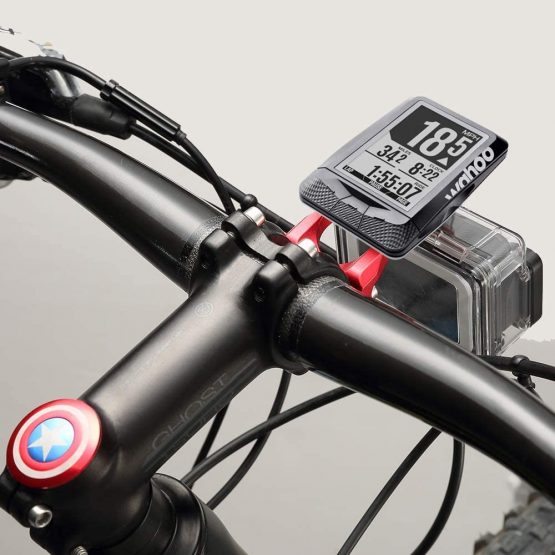 TedKat Wahoo Mount, Out Front Combo Bike Mount for Wahoo Elemnt,Wahoo Elemnt Bolt, Wahoo Elemnt Mini, and Camera (Wahoo Mount) - Image 2