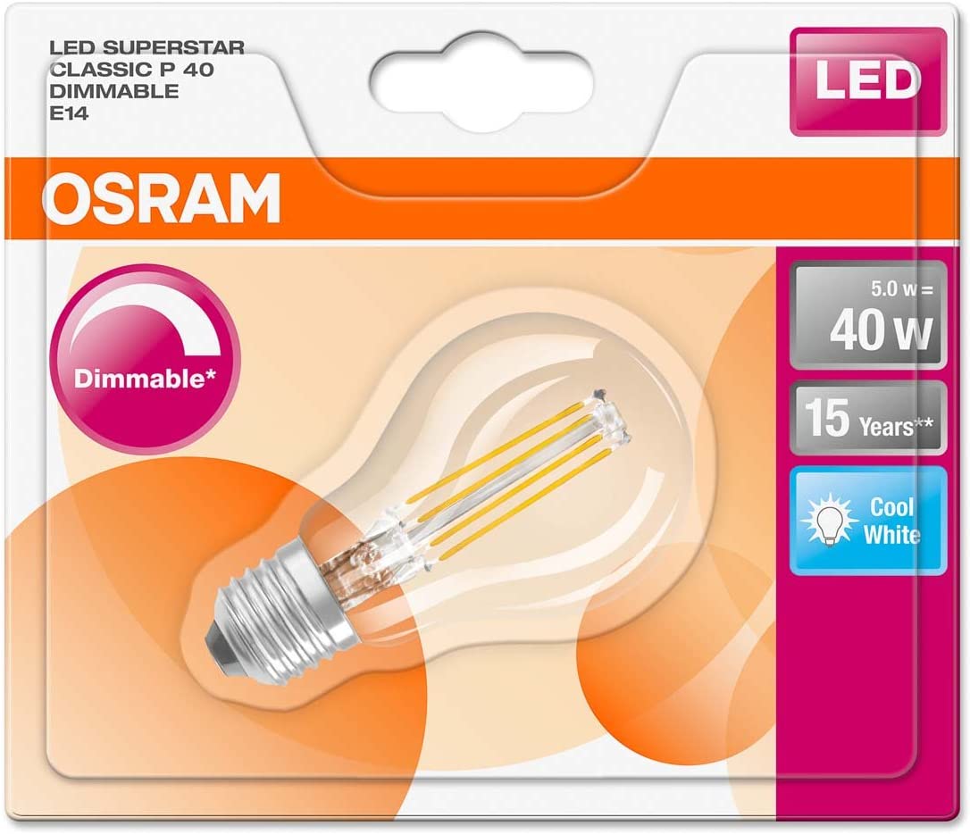 Osram LED Light Bulb, White, 40- Watt-Ersatz - Image 3