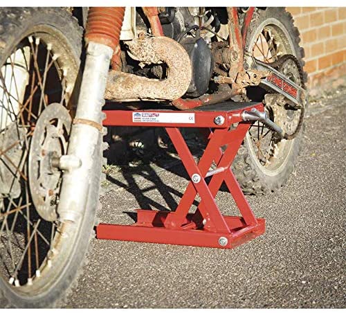 Sealey Mc5908 Scissor Stand For Motorcycles 450Kg, White - Image 2