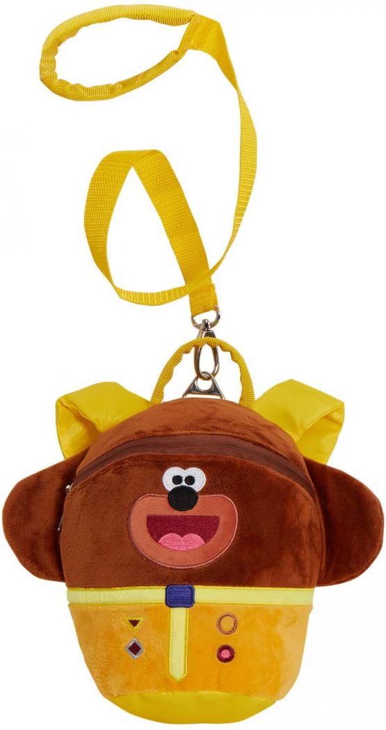 Boys Girls Hey Duggee Reins with Backpack for Kids Toddlers Detachable Safety Harness First Steps Leash Nursery Preschool Soft Bag Rucksack