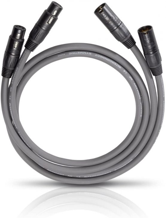Oehlbach Master Set NF 14 Audio Cables with XLR Connectors (2x 1 m)