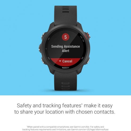 Garmin Forerunner 245 Music, GPS Running Smartwatch with Music and Advanced Dynamics, Black - Image 3