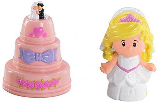 Fisher-Price – Little People Tube Figures, Wedding (Mattel P0131) - Image 4