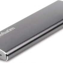 Verbatim Vx500 SSD - 120 GB - Space grey - 29 g - External SSD - USB 3.0 SSD - Lightweight SSD External - for Windows & Mac OS X - Portable Drive - USB-C - High-speed Flash-drive