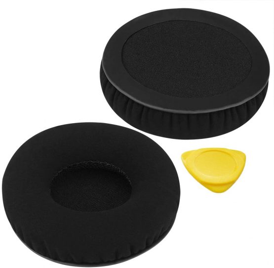 Geekria Comfort Velour Replacement Ear Pads for Sennheiser Urbanite On-Ear Headphones Earpads, Headset Ear Cushion Repair Parts (Black) - Image 2