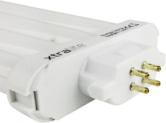 Xtralite 27w Daylight Replacement Bulb for High Vision Reading Lamps, 4 Pin GX10Q-4 Quad Tube (6500k) - Image 4