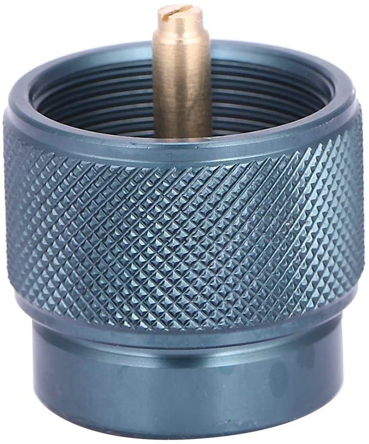 Alomejor camping gas stove adapter,durable portable 1L capacity outdoor cooker converter for campers hikers picnics backpacking adventures