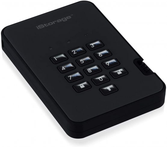 iStorage diskAshur2 SSD 4 TB -Secure Portable Solid State Drive - Password Protected, Dust/Water-Resistant, Hardware Encryption IS-DA2-256-SSD-4000-B - Image 4