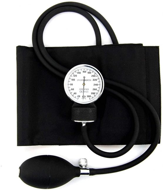 Pro CE NHS VALUEMED Professional Aneroid SPHYGMOMANOMETER Standard Adult Cuff with Artery Indicator - Image 4