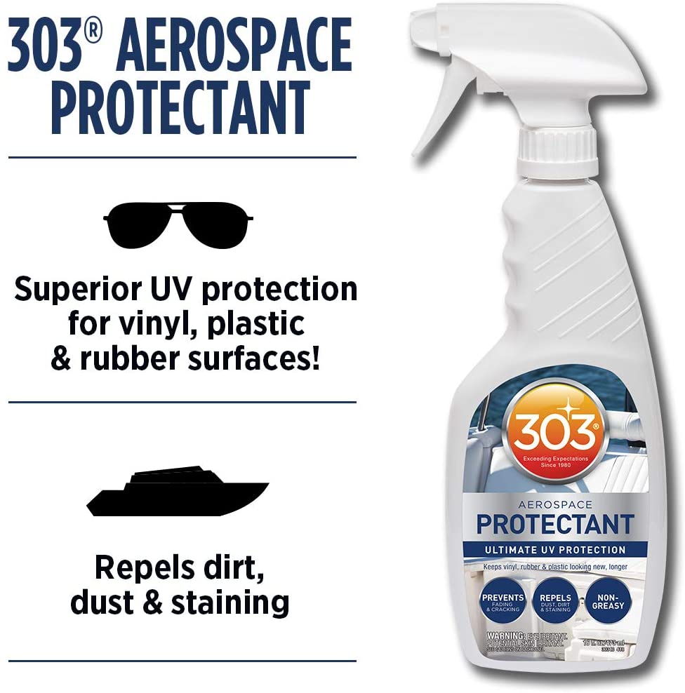 303® Marine Aerospace Protectant - 16oz, White, 473 ml (Pack of 1)