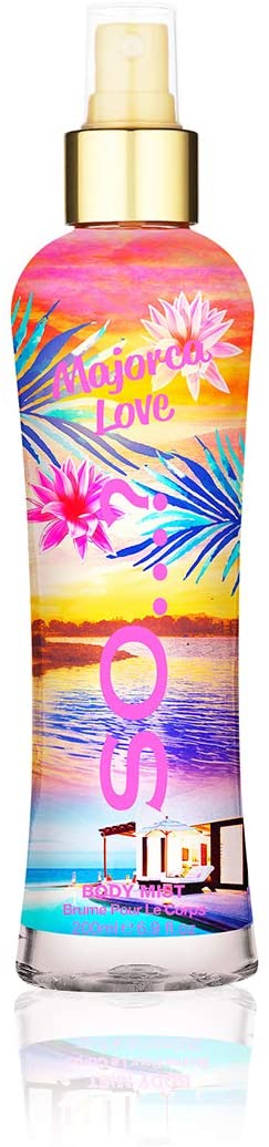 So…? Summer Escapes Womens Majorca Love Body Mist Fragrance Spray 200ml, 200 ml (Pack of 1)