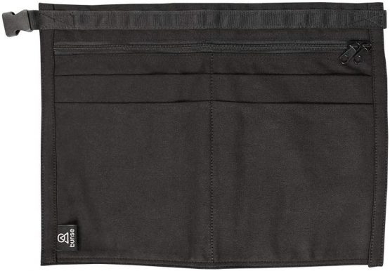 Bunse 6 Pocket Denim Market Trader Money Belt for Restaurants, Festivals, Fetes, Sports Clubs (Black, Qty 1) - Image 2
