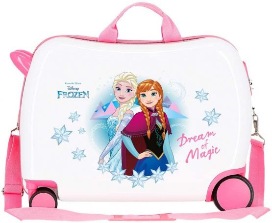 Disney Frozen Dream of Magic Multicoloured Kids Rolling Suitcase 50 x 38 x 20 cm Rigid ABS Combination Lock 34 Litre 2.1 kg 4 Wheels Hand Luggage - Image 4