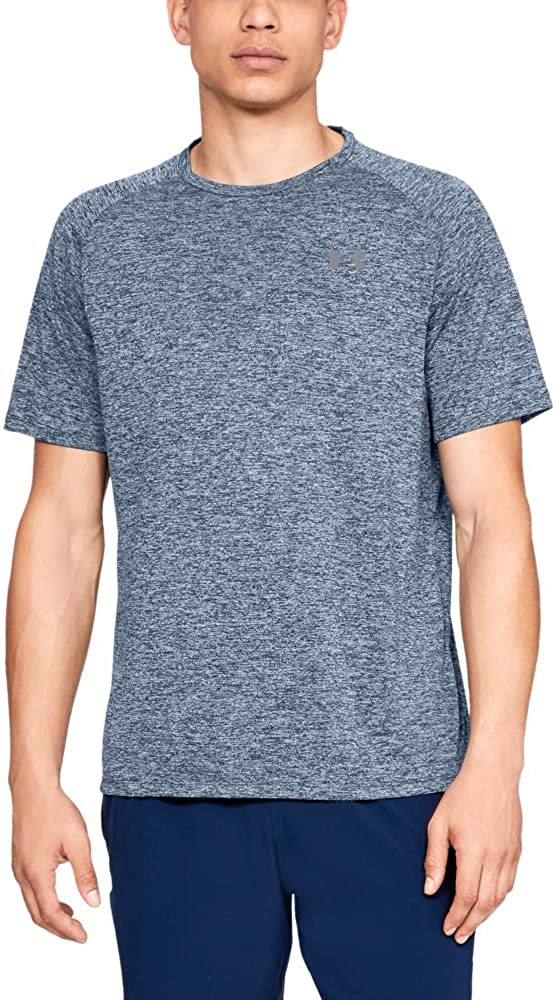 Under Armour Men Tech 2.0 Shortsleeve, Light and Breathable Sports T-Shirt, Gym Clothes With Anti-Odour Technology