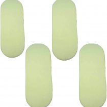 4X Moses Basket 100% Cotton Fitted Sheet Lemon
