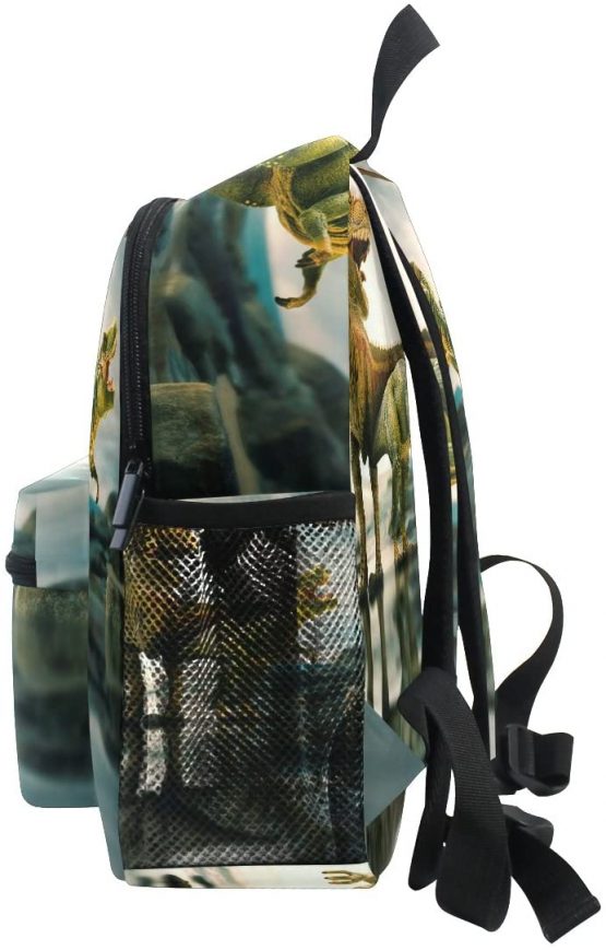 ISAOA Rocker Unicorn Children's Backpack for Boys,Kid's Schoolbag for Kindergarten Preschool Toddler Baby Nursery Travel Bag with Chest Clip (Blue) - Image 4