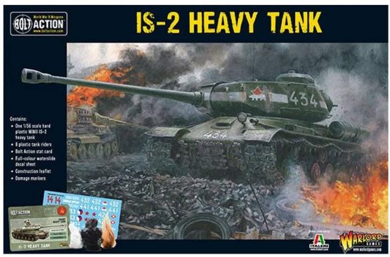 Bolt Action - World War II Soviet IS-2 Heavy Tank (28mm scale)