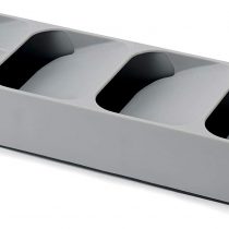 Joseph Joseph 85119 DrawerStore Compact Cutlery Organiser tray- Grey