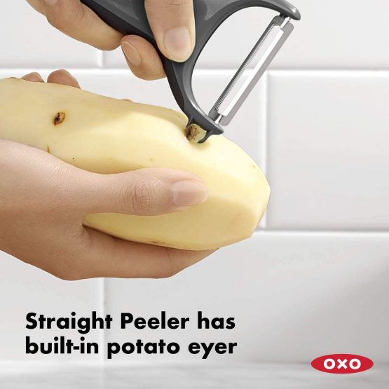 OXO 11244100 Good Grips Assorted Prep Peeler Set - 3 Pieces, Black - Image 4