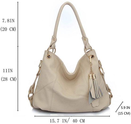 FiveloveTwo Women Top-Handle Bag Shoulder Bag Satchel Handbags Tote Bags Purse - Image 2