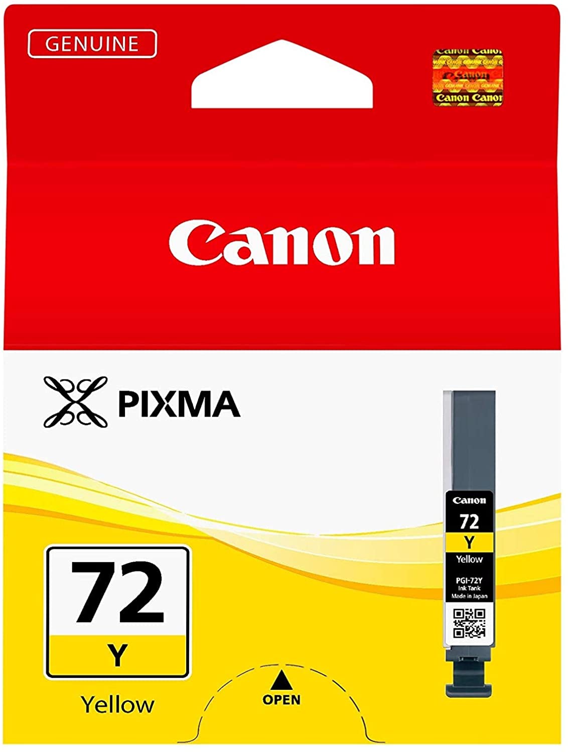 Canon 6406B001 Inkjet Cartridge - Yellow, 14 ml