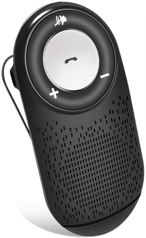 Handsfree Car Phone Kit Bluetooth Car Speaker Auto Power On Handsfree