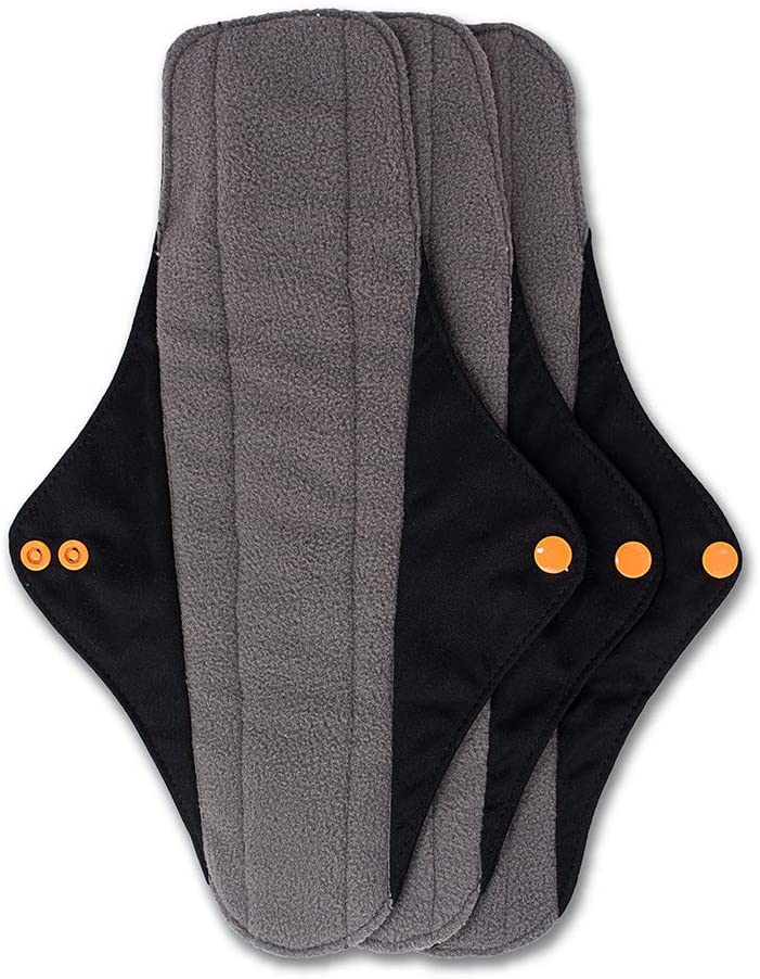 FLOATING LOTUS Reusable Sanitary Pads (3pk XL: Very Heavy Period Flow, Night - Image 4