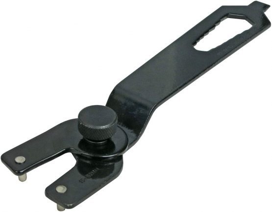Faithfull FAIPINKEY Adjustable Angle Grinder Pin Key Wrench, Capacity 15-52 mm