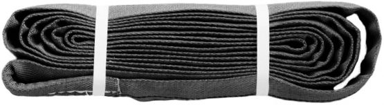 Gibbon Slacklines Unisex's Gibbon 3 Meter Slackline longlines, highlines and tricklines Round Sling-Black, 3 m/9 ft - Image 2