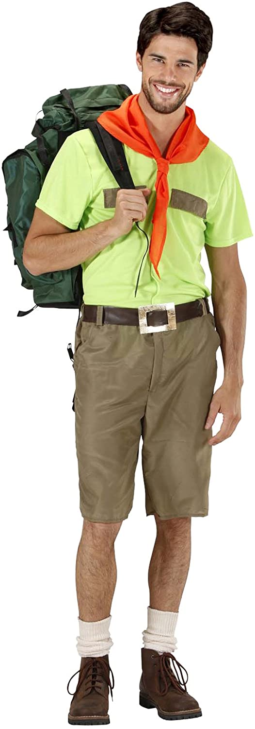 Boy Scout Costume Extra Large for School Boy Fancy Dress, Multicoloured, XL