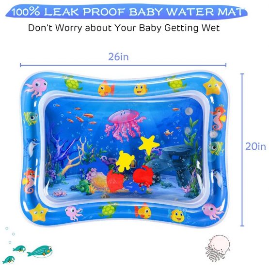 MAGIFIRE Tummy Time Baby Water Mat,Water Play Mat for 3 6 9 Months Baby Infant Toy Newborn Boy Girl - Image 3