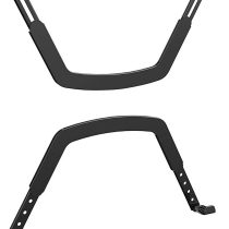 Invision Non VESA Adapter Kit Monitor Arm Mounting for Screens 17" – 27” Without Rear Fixing Holes - Existing Monitor Bracket Must Have VESA 75x75mm Mounting Pattern - Max Load Capacity 6.5kg (NV100)