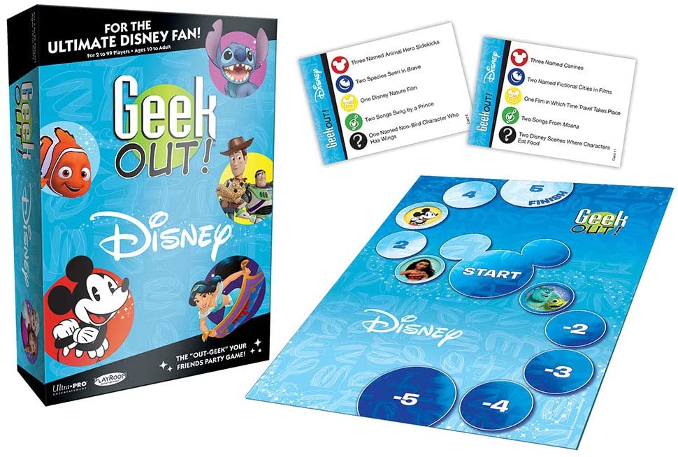 USAopoly USOGO004000 Disney Geek Out, Multicolour, Mehrfarbig - Image 2