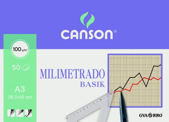 Canson 402863 - Sketching Paper, 50 Sheets.