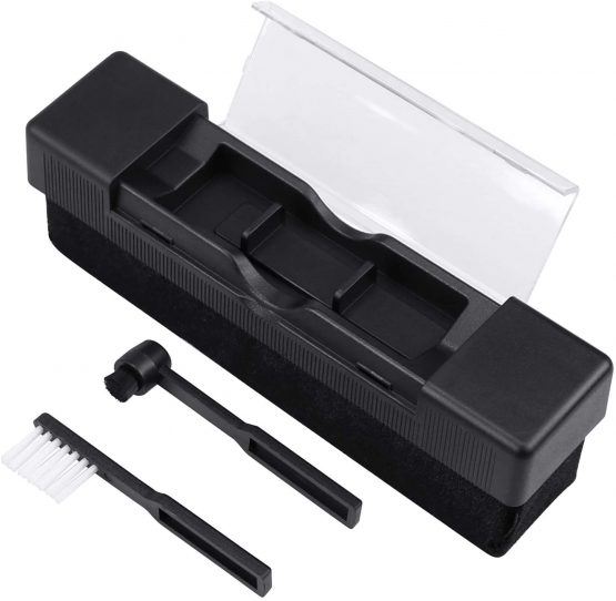 Yotako Vinyl Cleaning Kit 4-in-1, Velvet Anti Static Vinyl Record Cleaner, Stylus Vinyl Cleaning Brush with Record Cleaning Cloth Remove Dust from Your Favourite LPs - Image 4