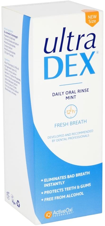 UltraDEX Daily Oral Rinse, Mint 1000ml, Clear, 1000 ml (Pack of 1) - Image 3