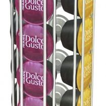 StormBrew Dolce Gusto 24 Coffee Pod Rotating Holder Rack, Capsule Stand