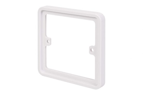 Schneider Electric Lisse White Moulded - Single Socket Spacer, GGBLSPC1S, White - Image 2
